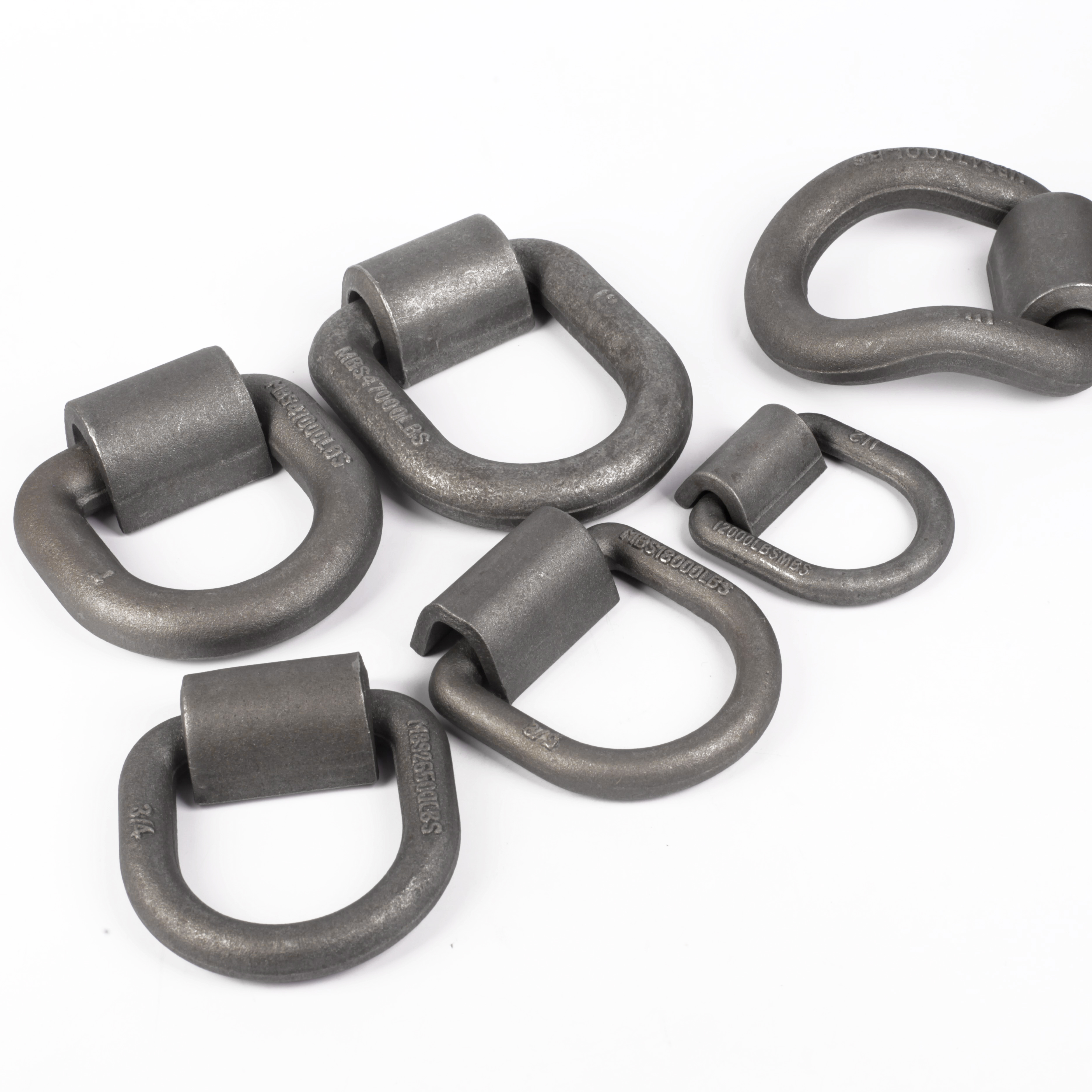 Custom Made Forging Carbon Steel D Lashing Ring