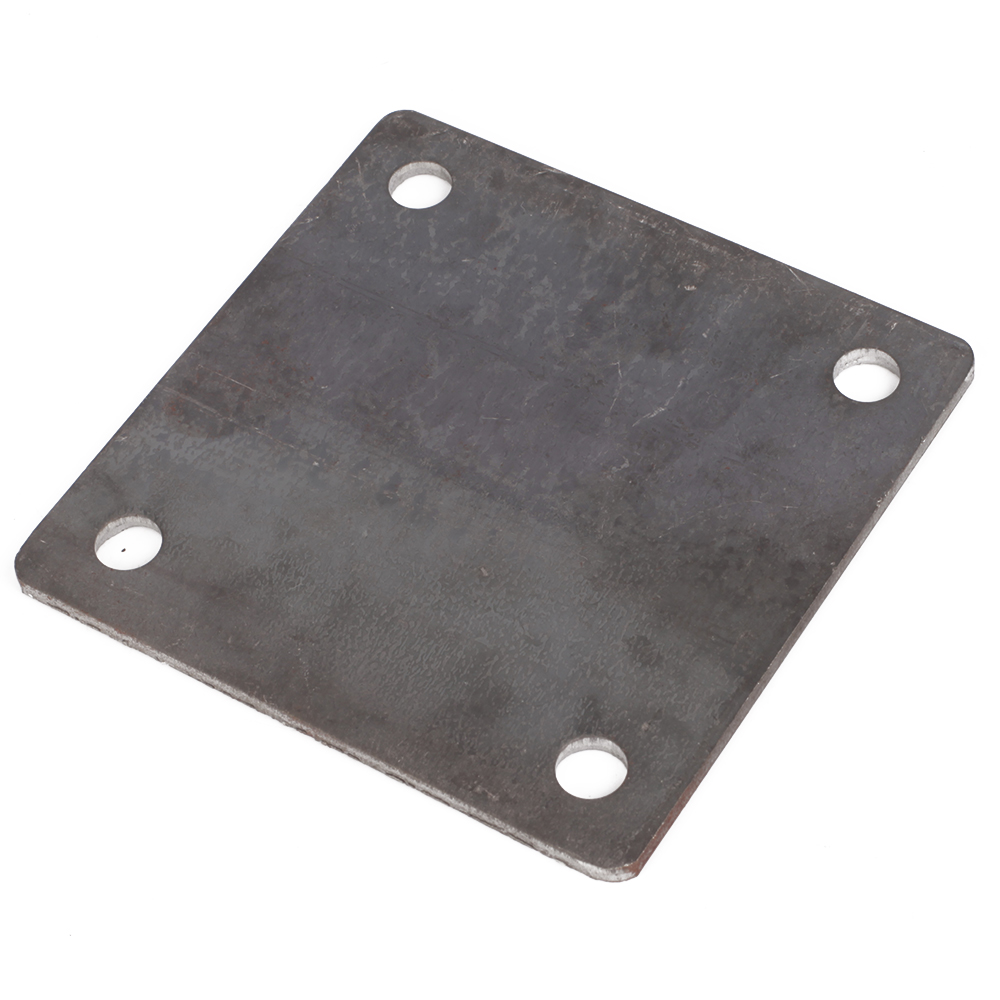 Custom Size Steel Base Punch Plate with holes
