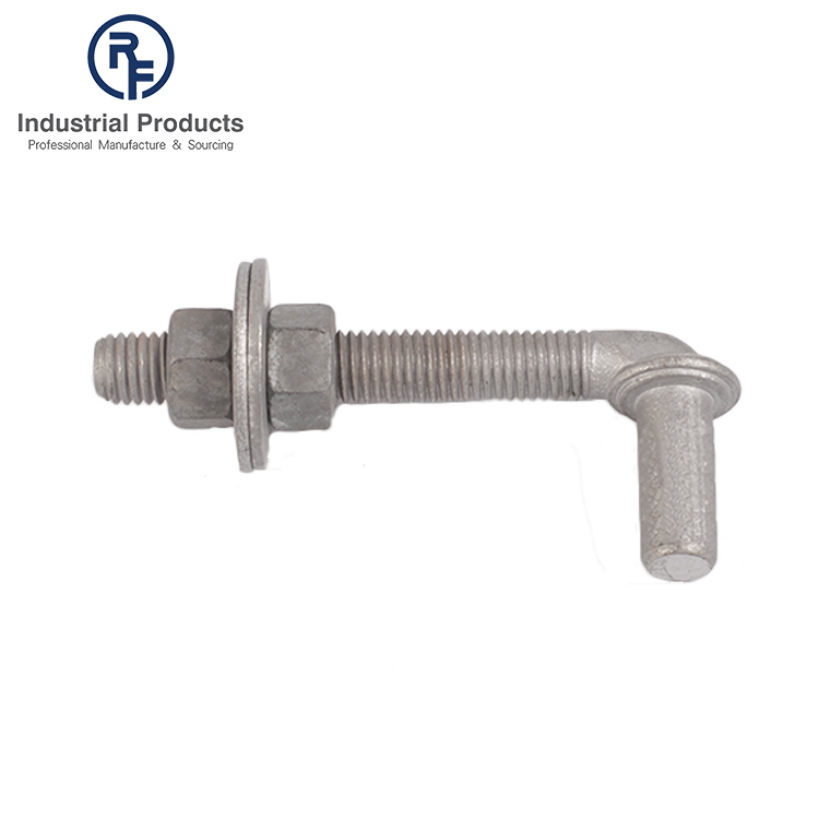 1/2''X1-1/4'' OEM Style Adjustable HDG J-bolt with Nuts