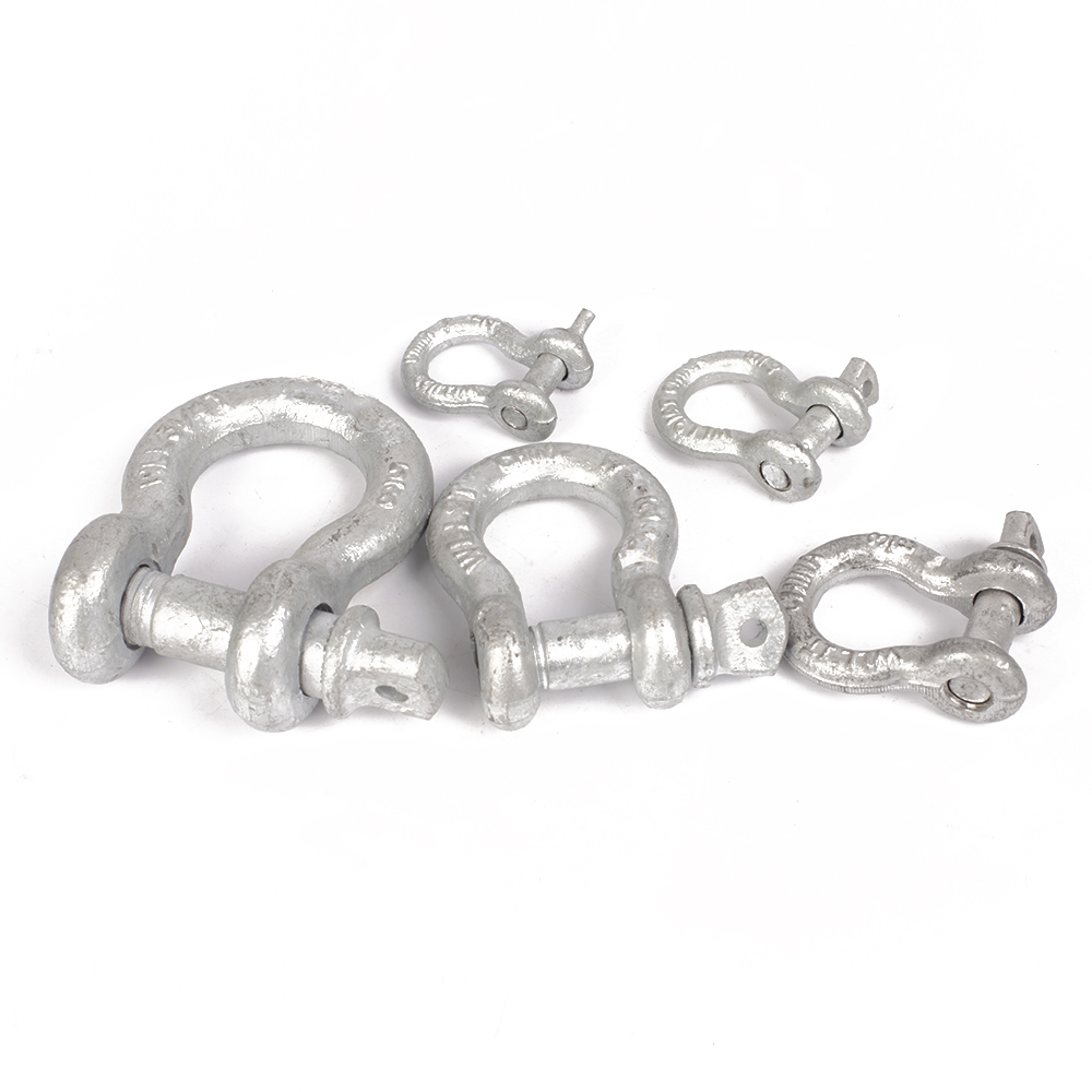 OEM Style Steel HDG Screw Pin Anchor Shackles