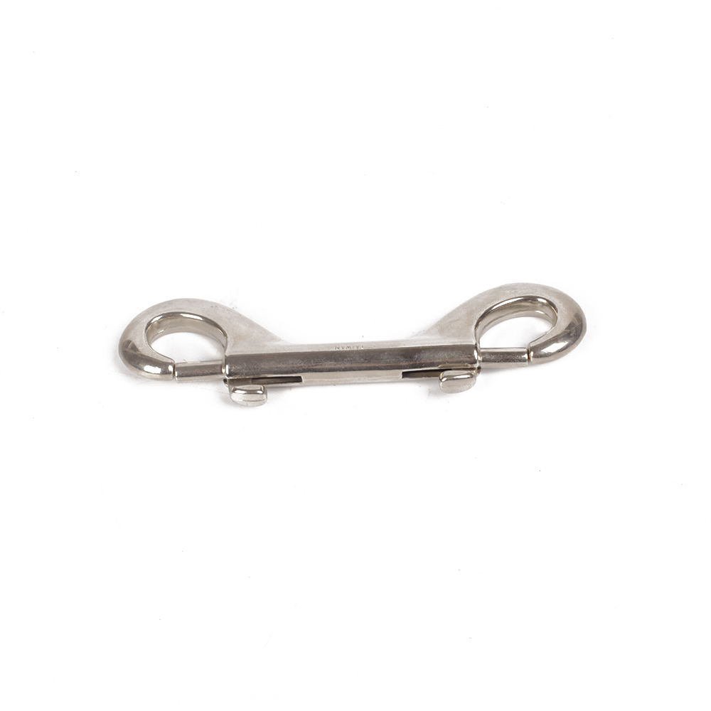 Nickel Plated Steel Double Chain Snap 