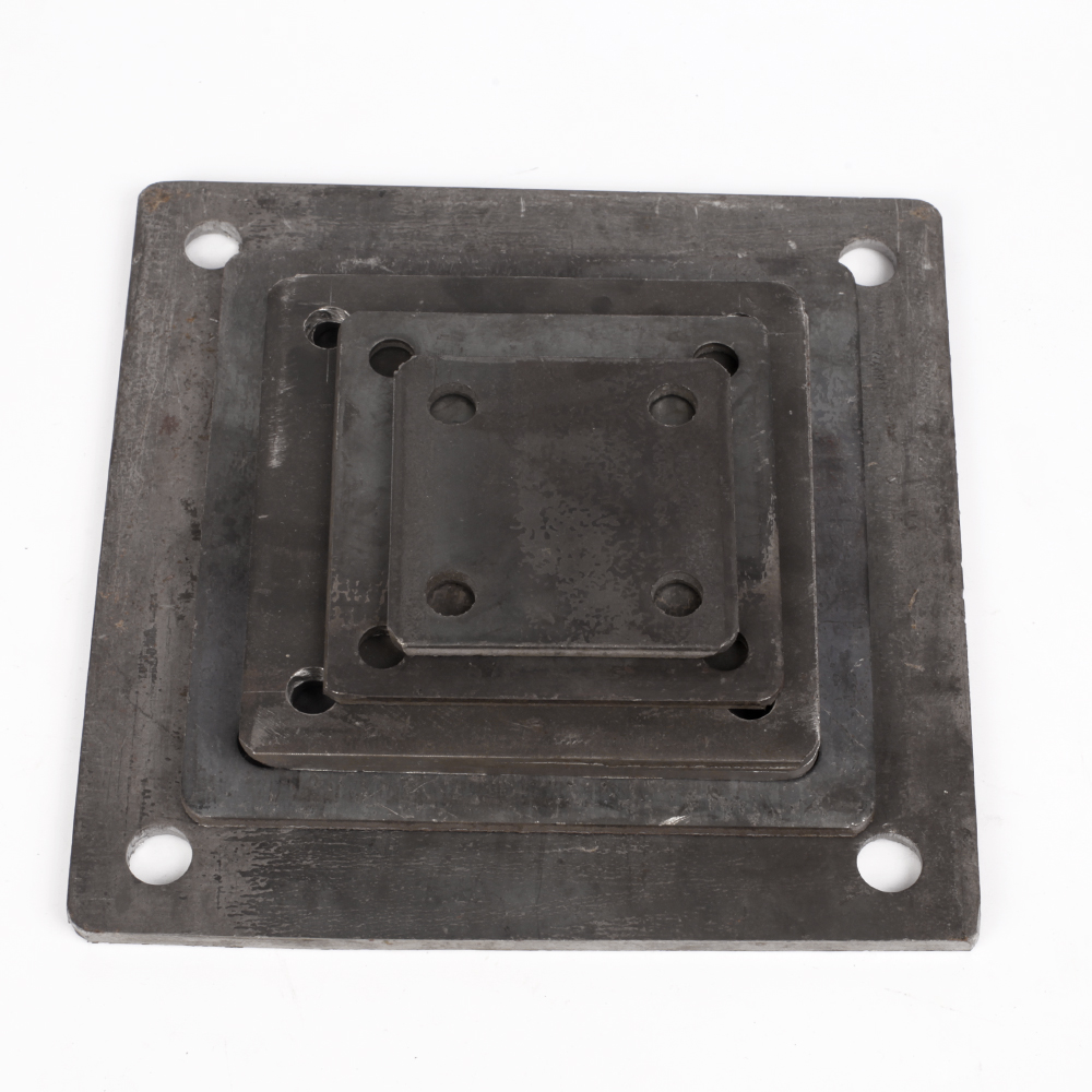 Custom Size Steel Base Punch Plate with holes from China manufacturer