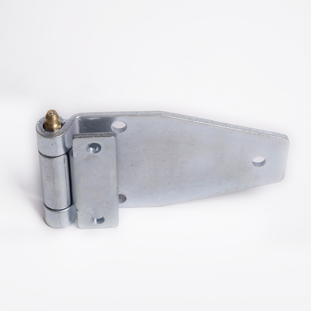 5-3/4 Inch Zinc Steel Strap Hinges with Grease Zerk 