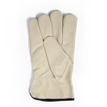 White Soft Pigskin Leather Driving Gloves